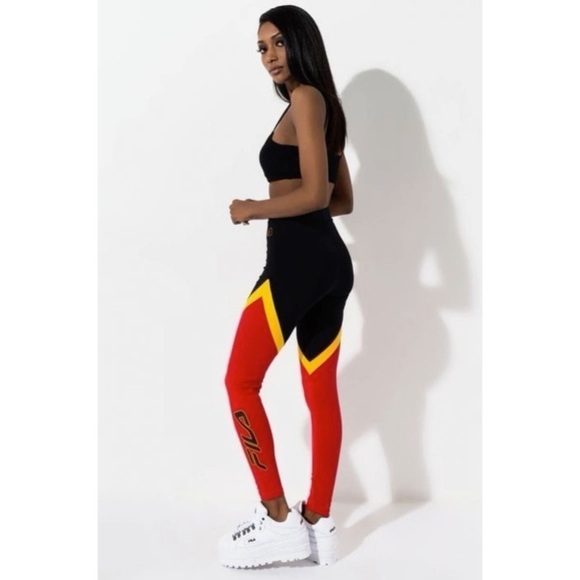Fila Ivanna High Waist Leggings - Picture 1 of 10